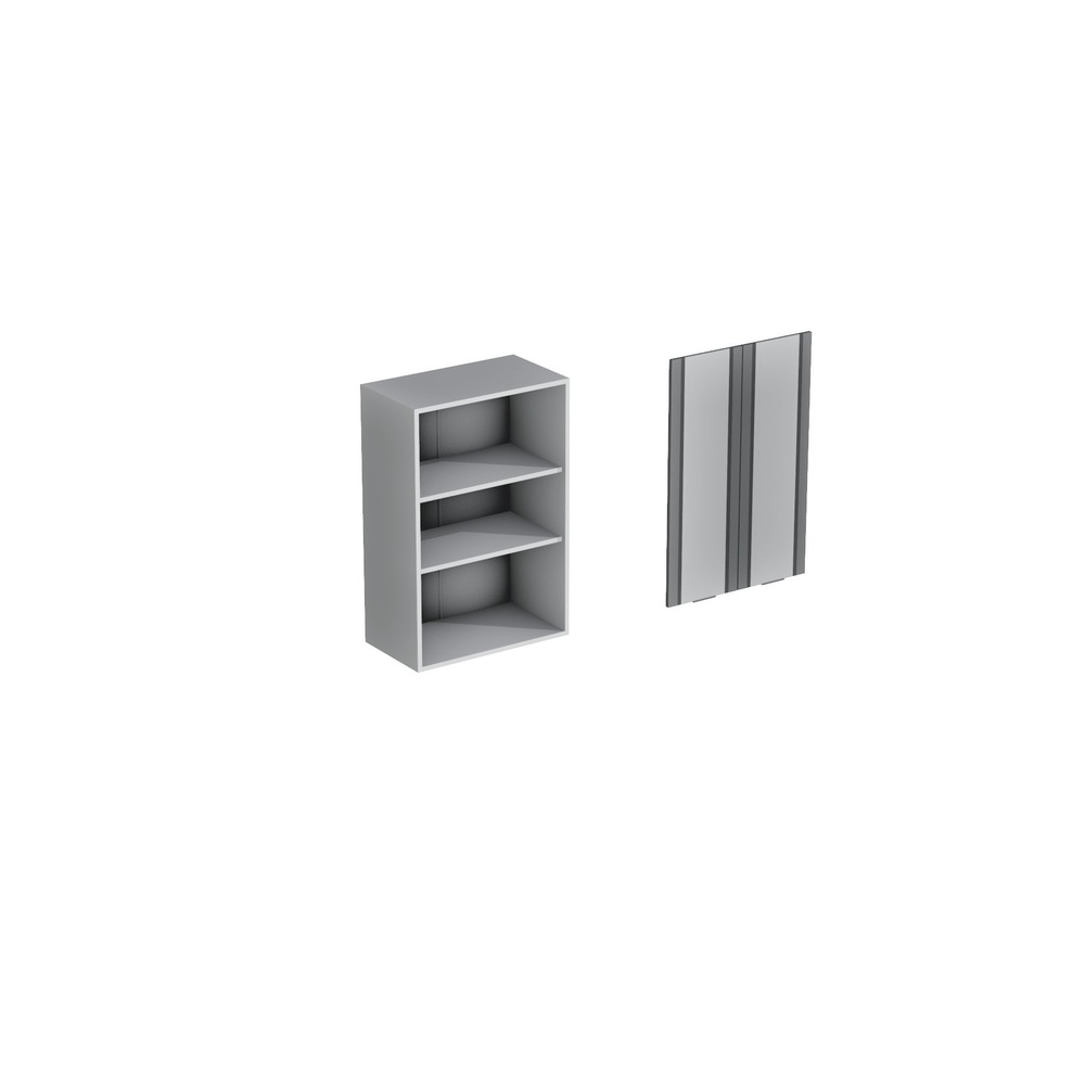 Навесной шкаф 800 со стеклом ВВСФ 800 / Аленушка 